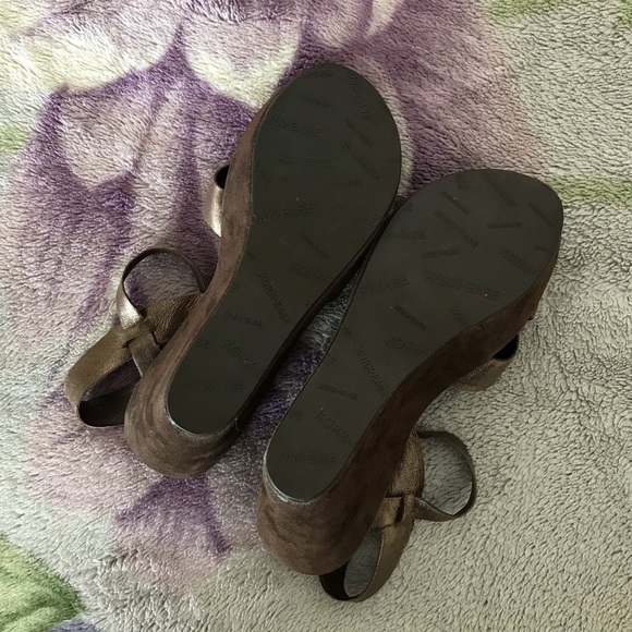 Kork-Ease Platform Wedge Leather Sandal - Picture 8 of 13